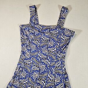 Nic + Zoe Dress Ocean Jewel Dana Women's Size S